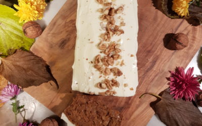 Cake à la carotte et son glaçage au fromage frais